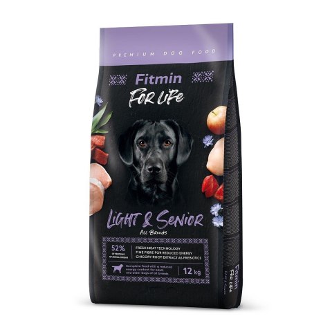 FITMIN Dog for Life Light&Senior - sucha karma dla psa - 12 kg FITMIN Dog for Life Light&Senior - sucha karma dla psa - 12 kg
