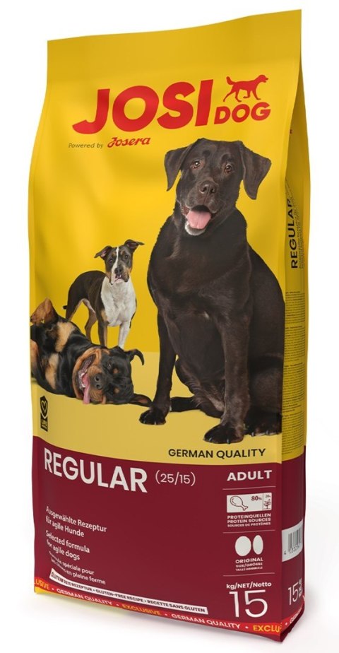 JOSERA JosiDog Regular - sucha karma dla psa - 15 kg JOSERA JosiDog Regular - sucha karma dla psa - 15 kg