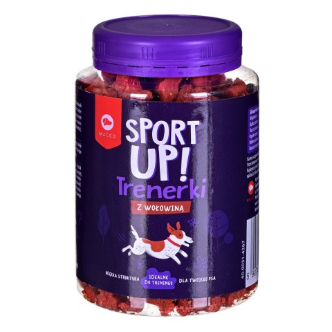 MACED Sport Up! Trenerki z wołowiną - przysmak dla psa - 300 g MACED Sport Up! Trenerki z wołowiną - przysmak dla psa - 300 g