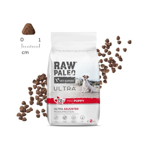 VetExpert Raw Paleo Ultra Wołowina Mini Puppy 2kg (WYPRZEDAŻ) VetExpert Raw Paleo Ultra Wołowina Mini Puppy 2kg (WYPRZEDAŻ)