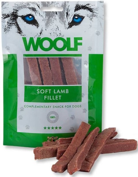 WOOLF Przysmak Soft Lamb Fillets dla psa 100g WOOLF Przysmak Soft Lamb Fillets dla psa 100g