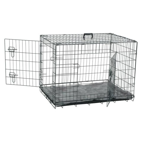 ZOLUX NOMAD 2w1 L - kennelowa klatka z dywanikiem - dla psa 91x60x66cm (WYPRZEDAŻ) ZOLUX NOMAD 2w1 L - kennelowa klatka z dywanikiem - dla psa 91x60x66cm (WYPRZEDAŻ)