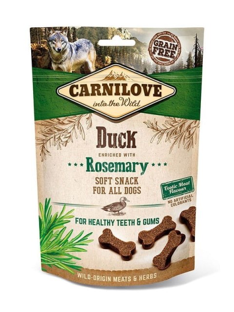 CARNILOVE Przysmak SOFT Kaczka i rozmaryn - przysmak dla psa - 200 g CARNILOVE Przysmak SOFT Kaczka i rozmaryn - przysmak dla psa - 200 g