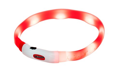HILTON LED Obroża Silikonowa 1,4x0,8x40cm z USB dla psa HILTON LED Obroża Silikonowa 1,4x0,8x40cm z USB dla psa
