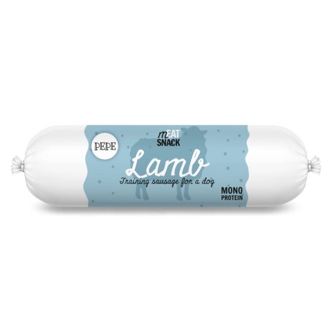 Paka Zwierzaka Pepe kiełbaski meat snack jagnięcina 200g Paka Zwierzaka Pepe kiełbaski meat snack jagnięcina 200g