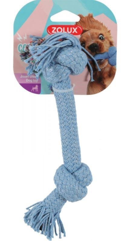 ZOLUX Cosmic - zabawka sznurowa z dwoma węzłami - 40cm ZOLUX Cosmic - zabawka sznurowa z dwoma węzłami - 40cm
