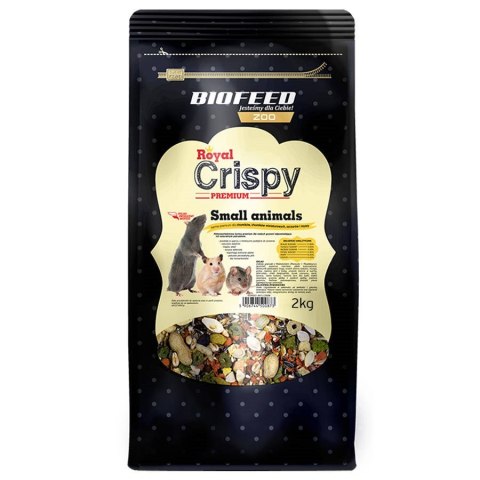 BIOFEED Pokarm premium dla małych gryzoni 2kg BIOFEED Pokarm premium dla małych gryzoni 2kg