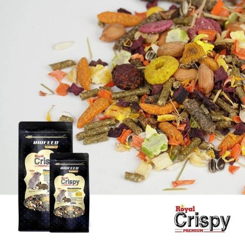 BIOFEED Royal Crispy Premium Chinchilla&Degu 0,75kg BIOFEED Royal Crispy Premium Chinchilla&Degu 0,75kg