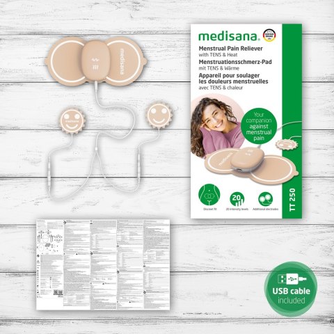Urządzenie do uśmierzania bólów menstruacyjnych Medisana TT 250 Urządzenie do uśmierzania bólów menstruacyjnych Medisana TT 250