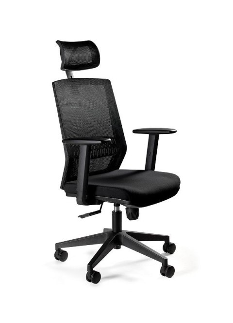 Ergonomiczny fotel biurowy ESTA czarny Ergonomiczny fotel biurowy ESTA czarny