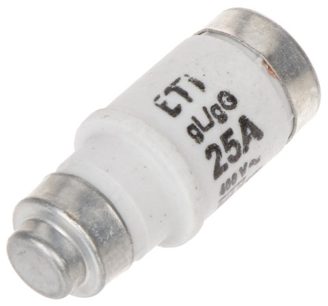 WKŁADKA TOPIKOWA ETI-D02/25A 25 A 400 V gL/gG E18 ETI WKŁADKA TOPIKOWA ETI-D02/25A 25 A 400 V gL/gG E18 ETI
