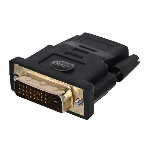 Adapter SAVIO cl-21 (HDMI F - DVI-D M; kolor czarny) Adapter SAVIO cl-21 (HDMI F - DVI-D M; kolor czarny)