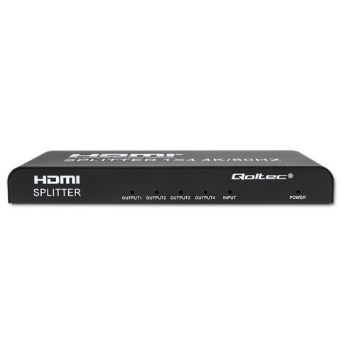 QOLTEC ROZDZIELACZ SPLITTER 4XHDMI 4KX2K | 6GB/S | 60HZ QOLTEC ROZDZIELACZ SPLITTER 4XHDMI 4KX2K | 6GB/S | 60HZ