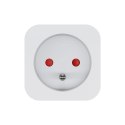 SAVIO INTELIGENTNE GNIAZDKO WI-FI, 16A, TIMER, POMIAR ZUŻYCIA ENERGII, AS-01