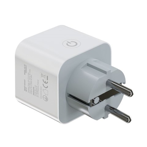 SAVIO INTELIGENTNE GNIAZDKO WI-FI, 16A, TIMER, POMIAR ZUŻYCIA ENERGII, AS-01 SAVIO INTELIGENTNE GNIAZDKO WI-FI, 16A, TIMER, POMIAR ZUŻYCIA ENERGII, AS-01