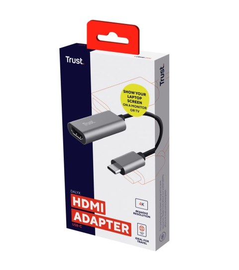 Adapter TRUST DALYX USB C HDMI (23774) Adapter TRUST DALYX USB C HDMI (23774)