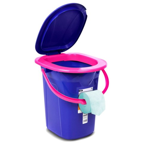 GREENBLUE TOALETA TURYSTYCZNA, GRANATOWO-RÓŻOWA GB320BR