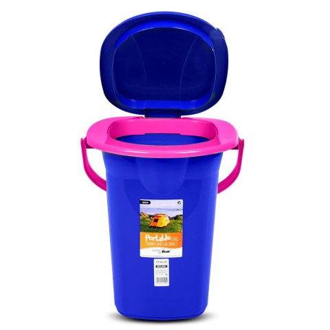 GREENBLUE TOALETA TURYSTYCZNA, GRANATOWO-RÓŻOWA GB320BR