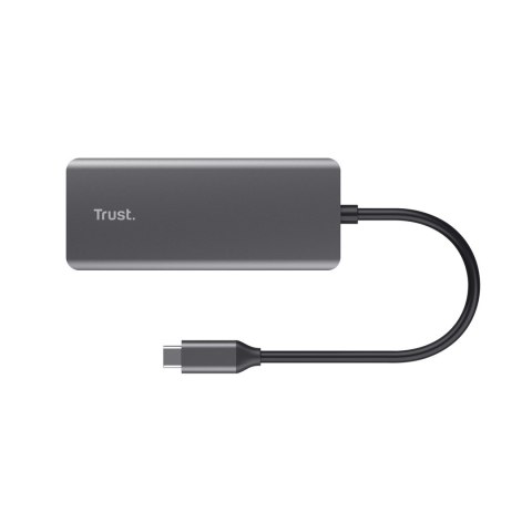 Multi-Port Adapter Trust DALYX 6-IN-1 USB-C Silver Multi-Port Adapter Trust DALYX 6-IN-1 USB-C Silver