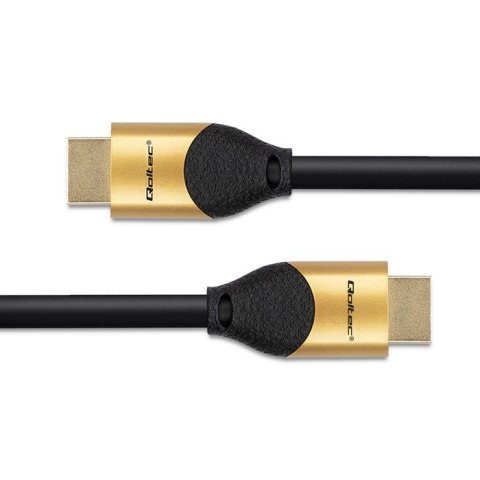 QOLTEC KABEL HDMI V2.1 ULTRA HIGH SPEED 8K | 60HZ | 28AWG | GOLD | 3M QOLTEC KABEL HDMI V2.1 ULTRA HIGH SPEED 8K | 60HZ | 28AWG | GOLD | 3M