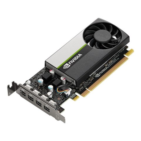 Karta graficzna PNY NVIDIA T1000 8GB, GDDR6, 4x mini DisplayPort, PCI Express 3.0, LP - ATX bracket, Small Box Karta graficzna PNY NVIDIA T1000 8GB, GDDR6, 4x mini DisplayPort, PCI Express 3.0, LP - ATX bracket, Small Box