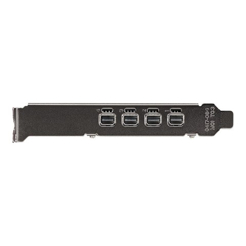 Karta graficzna PNY NVIDIA T1000 8GB, GDDR6, 4x mini DisplayPort, PCI Express 3.0, LP - ATX bracket, Small Box Karta graficzna PNY NVIDIA T1000 8GB, GDDR6, 4x mini DisplayPort, PCI Express 3.0, LP - ATX bracket, Small Box