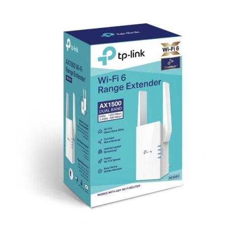 Wzmacniacz sygnału WiFi TP-LINK RE505X Wzmacniacz sygnału WiFi TP-LINK RE505X