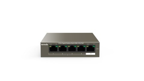 Switch PoE Tenda TEG1105P-4-63W (5x 10/100/1000Mbps) Switch PoE Tenda TEG1105P-4-63W (5x 10/100/1000Mbps)