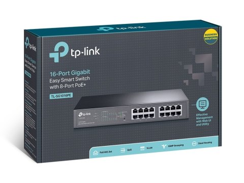 Switch TP-LINK TL-SG1016PE (16x 10/100/1000Mbps) Switch TP-LINK TL-SG1016PE (16x 10/100/1000Mbps)
