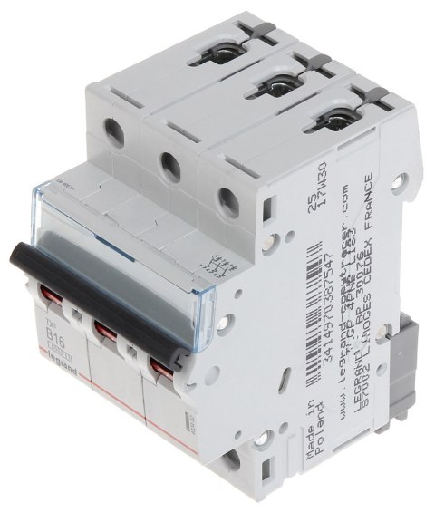 WYŁĄCZNIK NADPRĄDOWY LE-403402 TRÓJFAZOWY 16 A TYP B LEGRAND WYŁĄCZNIK NADPRĄDOWY LE-403402 TRÓJFAZOWY 16 A TYP B LEGRAND