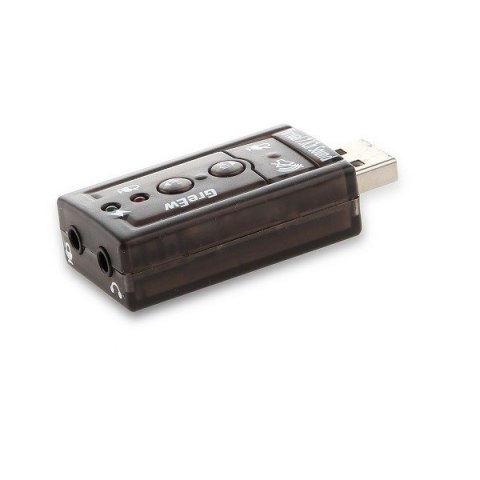 Karta dźwiękowe SAVIO ak-01 (Zewnętrzna; USB 2.0) Karta dźwiękowe SAVIO ak-01 (Zewnętrzna; USB 2.0)