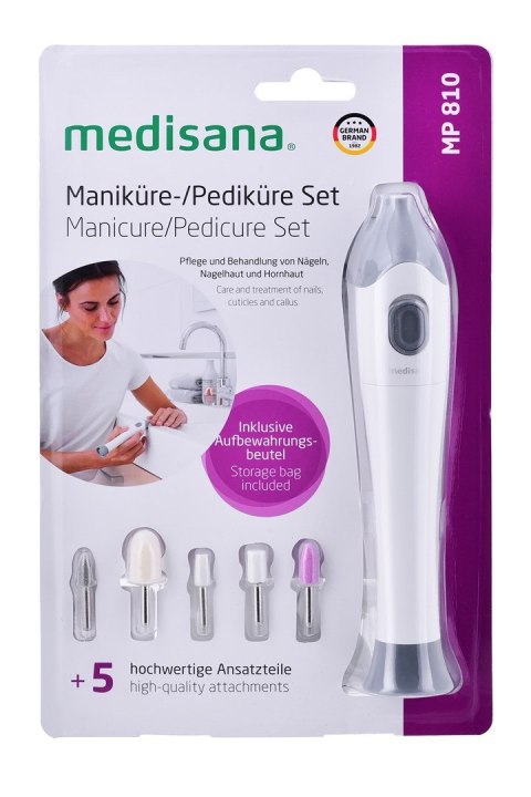 Zestaw do manicure/pedicure Medisana MP 810 Zestaw do manicure/pedicure Medisana MP 810