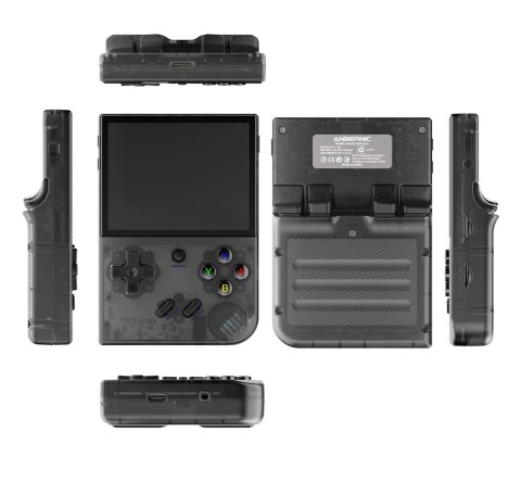 Przenośna konsola retro ANBERNIC RG35xx Plus BLACK TRANSPARENT Przenośna konsola retro ANBERNIC RG35xx Plus BLACK TRANSPARENT