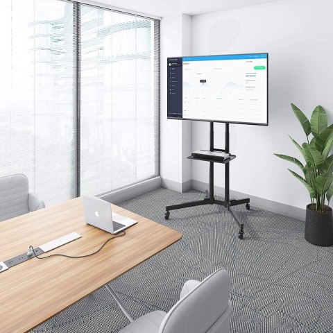 TECHLY STOJAK MOBILNY TV LED/LCD 30-65 CALI 60KG 1 TECHLY STOJAK MOBILNY TV LED/LCD 30-65 CALI 60KG 1