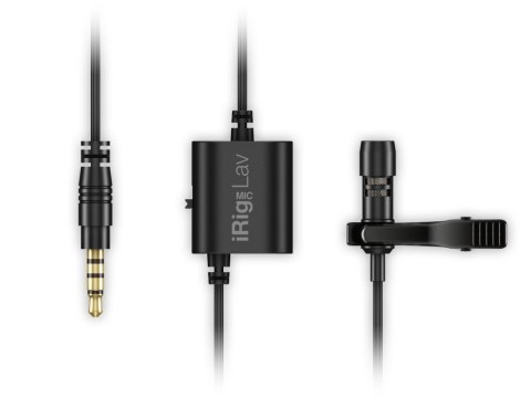 IK iRig Mic Lav - Mikrofon pojemnościowy IK iRig Mic Lav - Mikrofon pojemnościowy