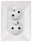 GNIAZDO PODWÓJNE LE-753186 Valena Life 230 V 16 A LEGRAND