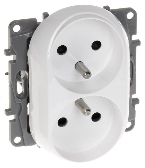 GNIAZDO PODWÓJNE LE-764542 Niloe 230 V 16 A LEGRAND GNIAZDO PODWÓJNE LE-764542 Niloe 230 V 16 A LEGRAND