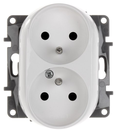 GNIAZDO PODWÓJNE LE-764542 Niloe 230 V 16 A LEGRAND GNIAZDO PODWÓJNE LE-764542 Niloe 230 V 16 A LEGRAND