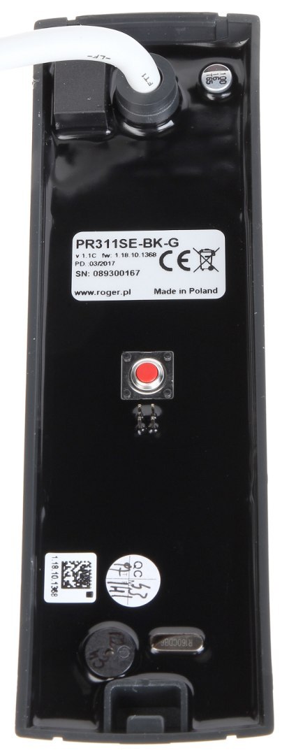 KONTROLER DOSTĘPU PR311SE-BK ROGER KONTROLER DOSTĘPU PR311SE-BK ROGER