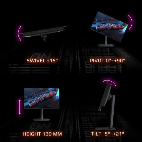 MONITOR GIGABYTE OLED 27" MO27Q2 240Hz MONITOR GIGABYTE OLED 27" MO27Q2 240Hz