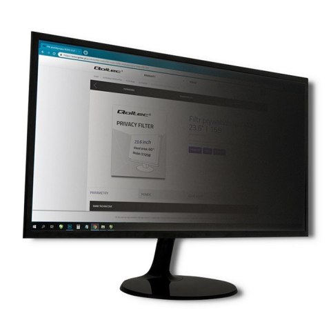 Filtr prywatyzujący Rodo Qoltec 51055 Filtr prywatyzujący Rodo Qoltec 51055