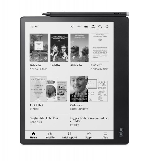 Ebook Kobo Elipsa 2E 10,3" 32GB Wi-Fi Black Ebook Kobo Elipsa 2E 10,3" 32GB Wi-Fi Black