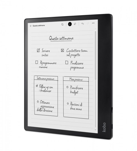 Ebook Kobo Elipsa 2E 10,3" 32GB Wi-Fi Black Ebook Kobo Elipsa 2E 10,3" 32GB Wi-Fi Black