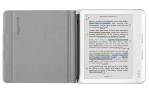 Etui Kobo Libra Colour Notebook SleepCover Case Sand Beige Etui Kobo Libra Colour Notebook SleepCover Case Sand Beige
