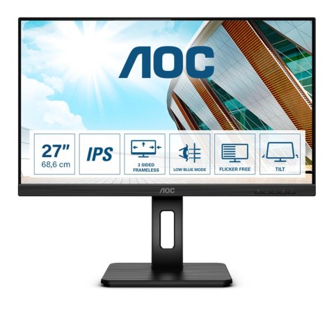 MONITOR AOC LED 27" 27P2Q MONITOR AOC LED 27" 27P2Q
