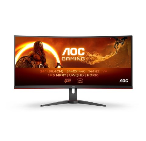 MONITOR AOC LED 34" CU34G2XE/BK MONITOR AOC LED 34" CU34G2XE/BK