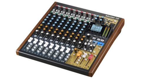 Tascam Model 12 - 10-kanałowy mikser z 12-ścieżkowym rejestratorem Tascam Model 12 - 10-kanałowy mikser z 12-ścieżkowym rejestratorem