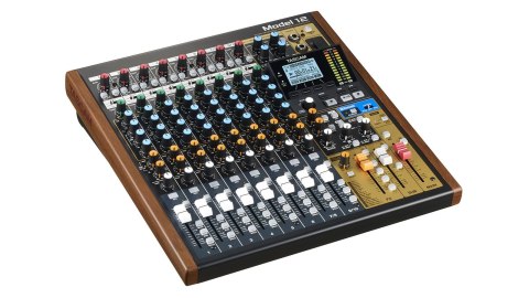 Tascam Model 12 - 10-kanałowy mikser z 12-ścieżkowym rejestratorem Tascam Model 12 - 10-kanałowy mikser z 12-ścieżkowym rejestratorem
