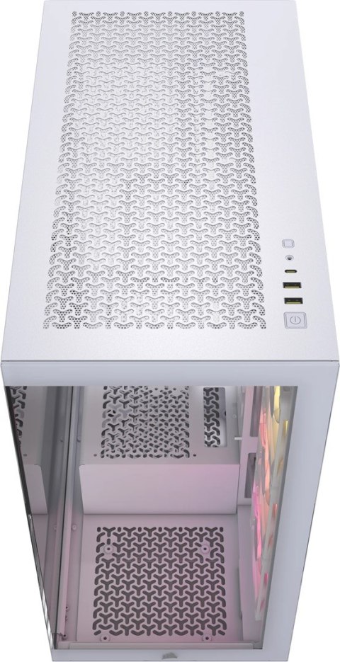 ICUE LINK 3500X RGB Tempered Glass Mid-Tower, White ICUE LINK 3500X RGB Tempered Glass Mid-Tower, White