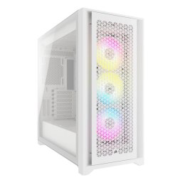 Obudowa Corsair iCUE 5000D RGB AIRFLOW Mid-Tower ATX Tempered Glass White (CC-9011243-WW)